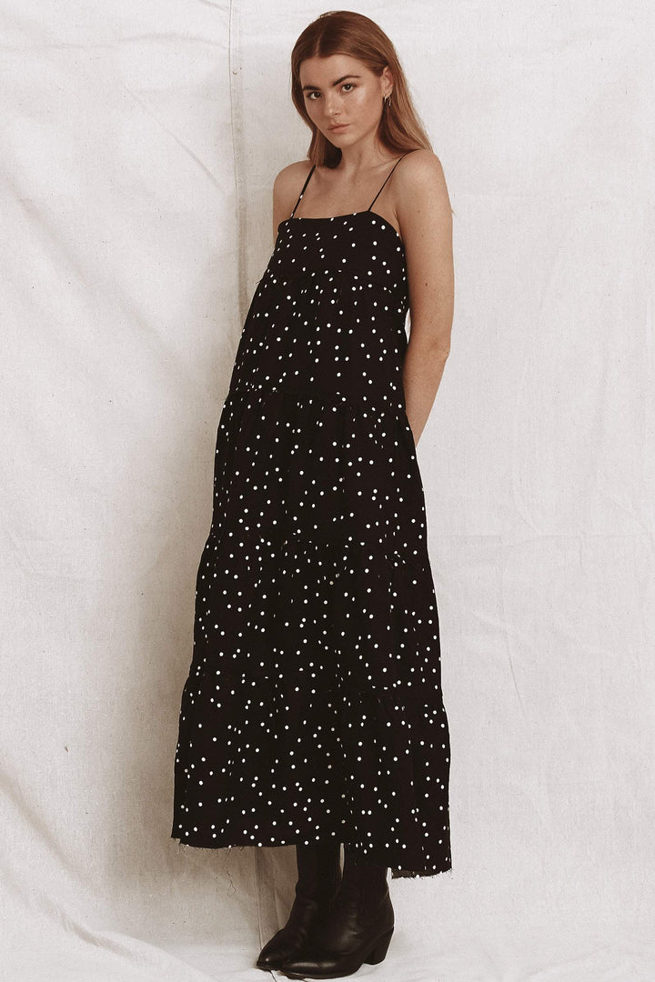 Elsa Maxi Black Sprinkle