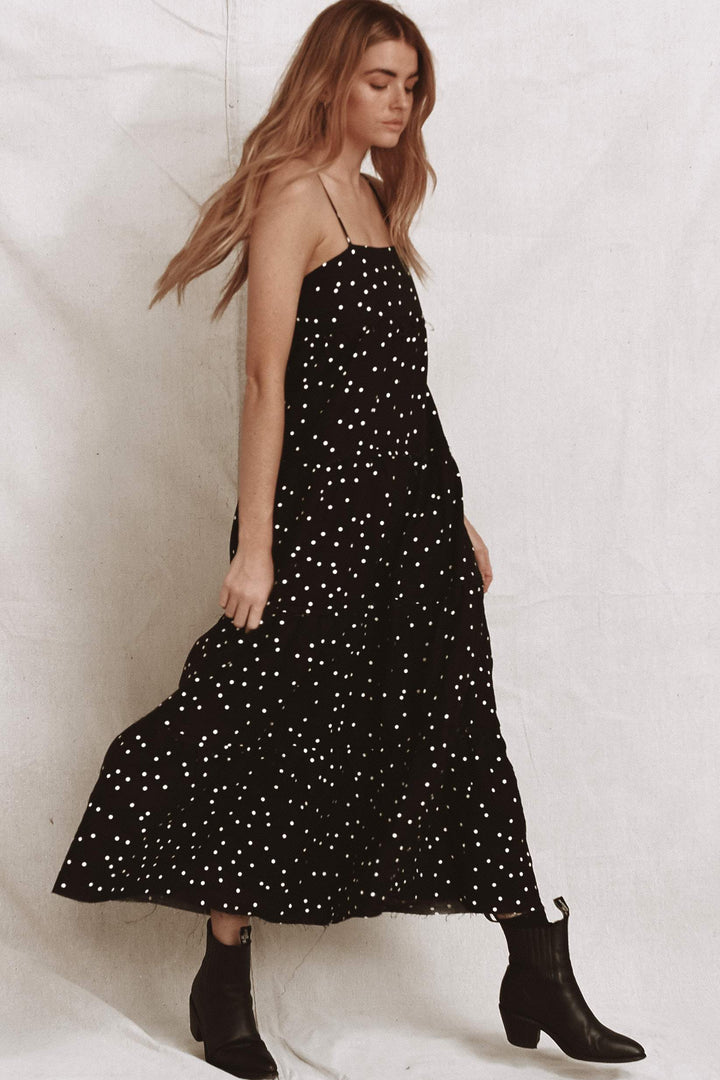 Elsa Maxi Black Sprinkle